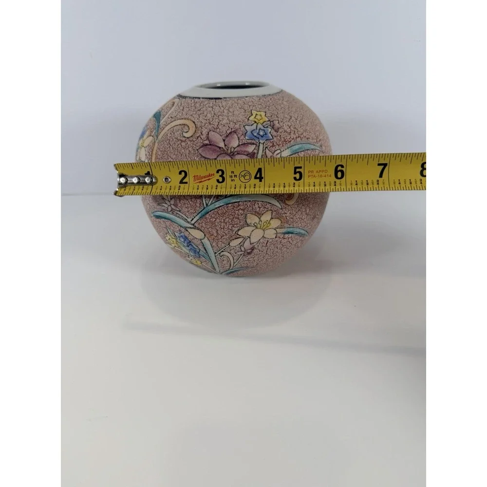 Chinese‎ stone finish family rose porcelain vase